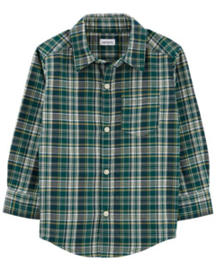 Camisa Infantil Carter's "Xadrez"