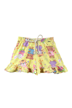 Conjunto de Cropped e Shorts em Malha Power Kukiê 81039 na internet