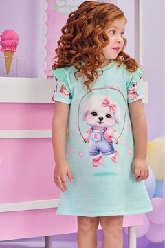 Vestido em Fly Tech Kukiê 78160