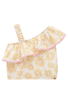 Conjunto de Blusa Boxy e Saia em Malha Laise Sublimada Kukiê 77417 - loja online