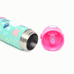 Garrafa Térmica Infantil Thermos Funtainer "Jardim das Flores" 355ml na internet