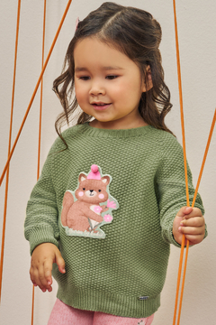 Blusão em Tricot 100% Algodão Kukiê 78651 - comprar online