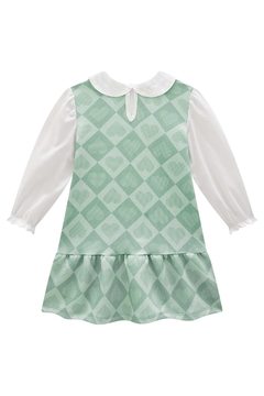 Vestido em Fly Tech e Tricoline Kukiê 79799 - loja online