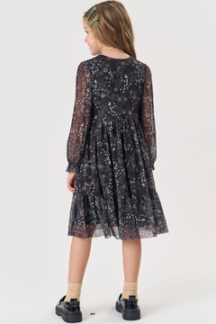 Vestido em Tule Com Elastano Kukiê 80095 na internet