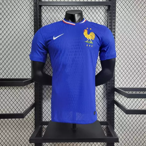 Camisa França I 24/25 - Masculino - Azul - Nike - Jogador