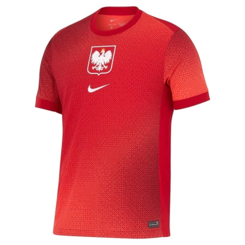 Camisa Polônia II 24/25 - Masculino - Vermelha e Branca - Nike - Torcedor