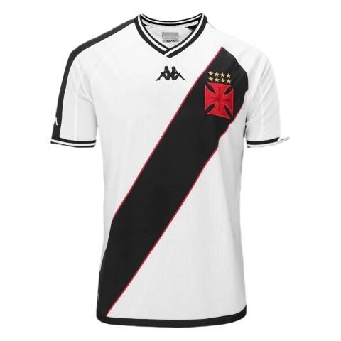 Camisa Vasco II 24/25 - Masculino - Branca - Kappa - Torcedor