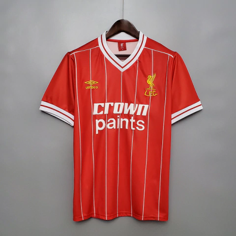 Camisa Liverpool 1984 - Masculina - Vermelha - Umbro - Retrô