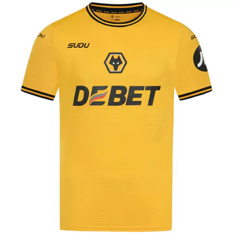 Camisa Wolverhampton I 24/25 - Masculino - Laranja - Sudu - Torcedor