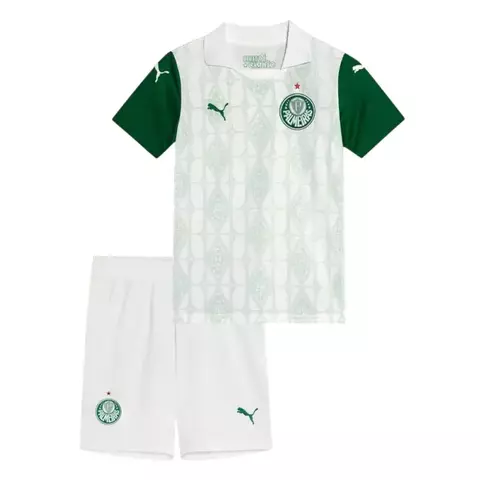 Kit Infantil Palmeiras II 25/26 - Puma - Branco - comprar online