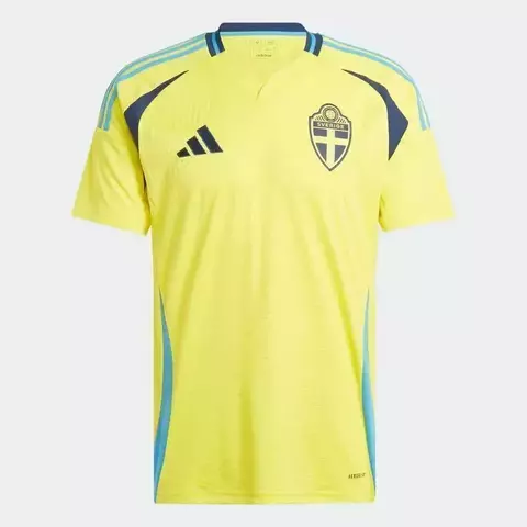 Camisa Suécia I 24/25 - Masculino - Amarela - Adidas - Torcedor