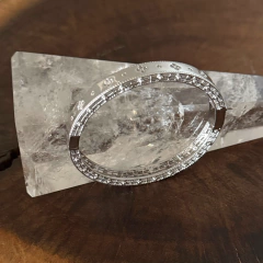 Bracelete Ródio Trevo Inspiração - Banho Ródio - Daniela Lopes Acessórios