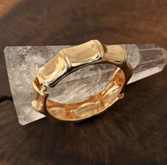 Bracelete Dourado Liso