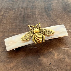 Presilha Abelha Rainha - Bege