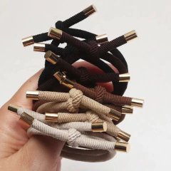 Elástico Ponta Metal Dourado - comprar online