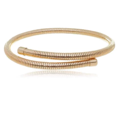 Colar Aro Snake - Banho Ouro. - Daniela Lopes Acessórios