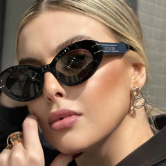 Brinco Cristal Cravação Inglesa - Banho Ouro - comprar online