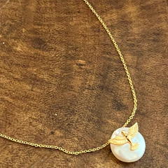 Colar Pérola Barroca Espírito Santo