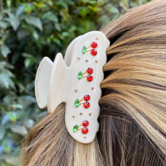 Piranha Cereja Acetato Marfim- G - comprar online