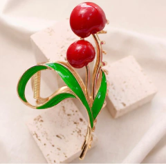 Piranha Cereja Metal Esmaltado - G - comprar online