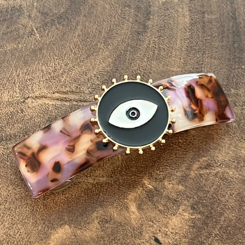 Presilha Acetato Olho Grego