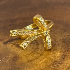 Anel Laço Zircônia