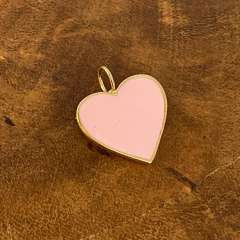 Pingente Coração Esmaltado - comprar online