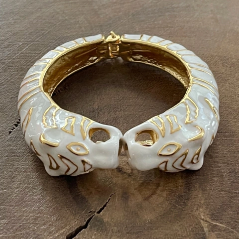 Bracelete Pantera Esmaltado