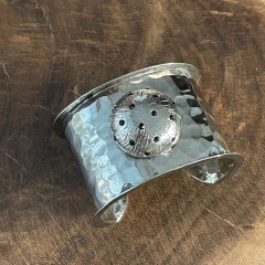 Bracelete Cogumelo - Ródio