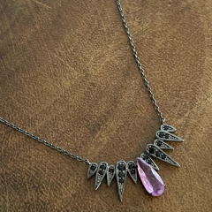 Colar Lola - Ródio Negro