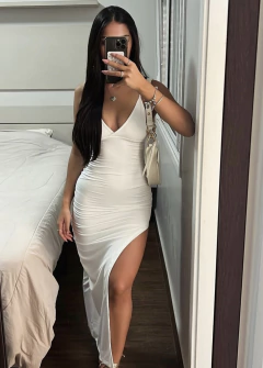 Vestido gringa poliamida