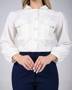 JAQUETA EMILI OFF WHITE - comprar online