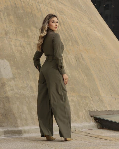 CALÇA NANA VERDE OLIVA na internet