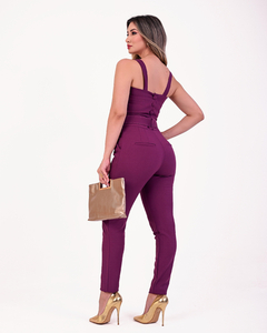CALÇA BRUNA ROXA - comprar online