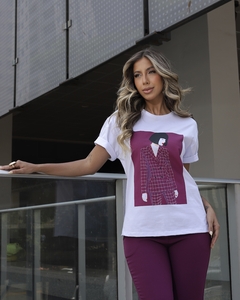 CALÇA BRUNA ROXA - loja online