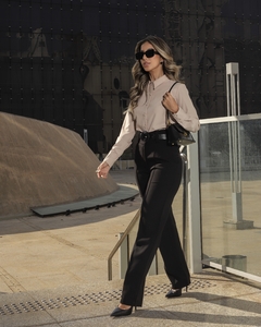 CAMISA SILVIA NUDE - Três Irmãs