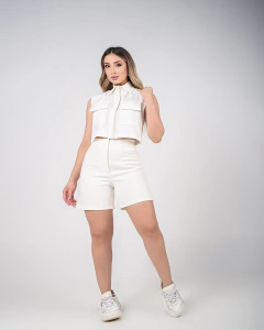 CROPPED SAYUMI OFF WHITE na internet