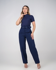 BLUSA MILA AZUL MARINHO - comprar online