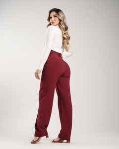 CALÇA MONY MARSALA