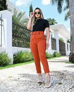 CALÇA BRUNA TERRACOTA - loja online