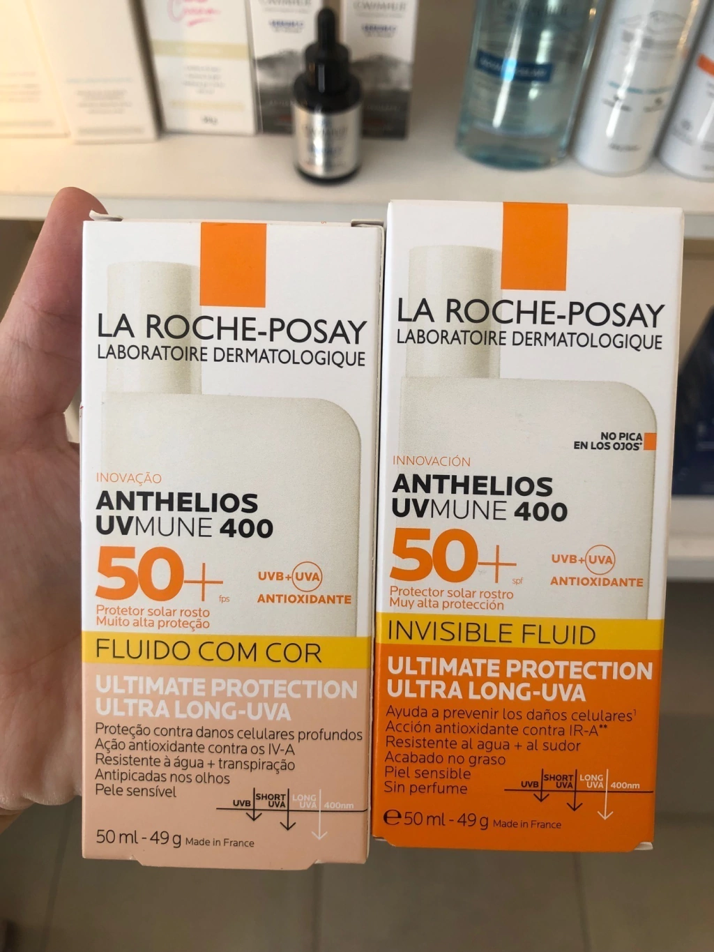 LA ROCHE POSAY - INVISIBLE FLUID SIN COLOR