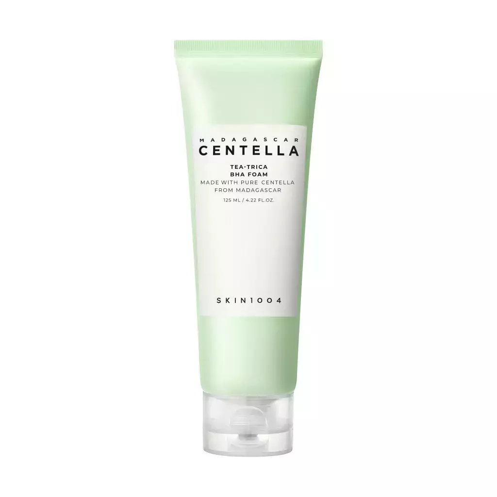 Skin 1004 Centella Tea-Trica BHA Foam 125ml | Limpiador Facial en Espuma - Pieles Oleosas y con Acne
