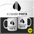 CANECA ALEXANDRE PANTA BRANCA E PRETO