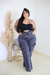 Calça Cargo Jeans - Maria Flor Plus Size
