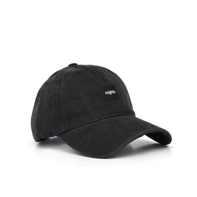 Gorra washed negro thumbnail 2