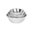 Set X3 Bowls Ensaladeras De Acero Inoxidable Reposteria
