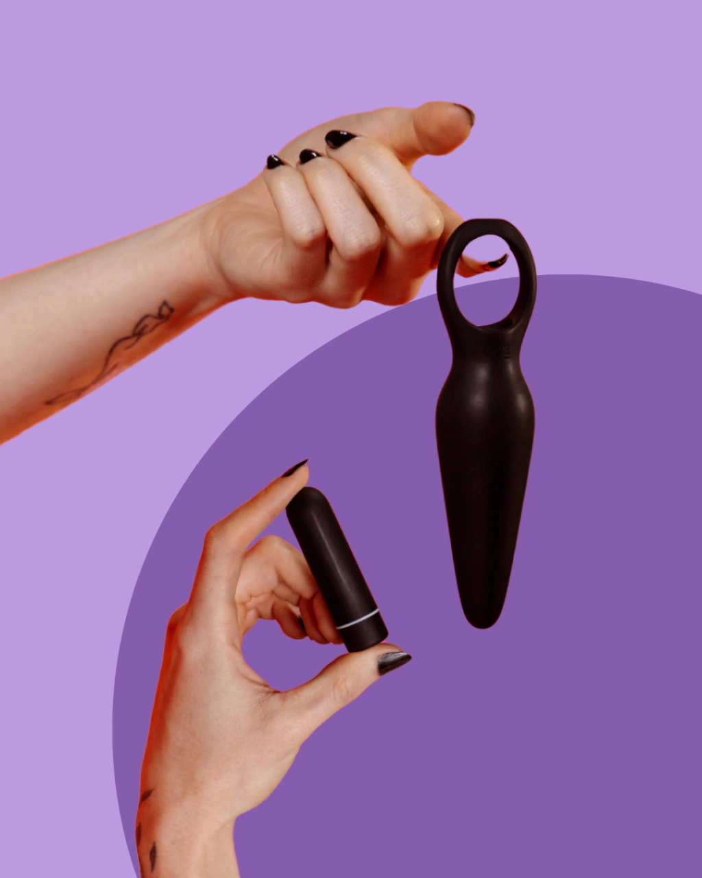 Dada | Vibrador 3 em 1 | Vibro + Dedeira + Plug Anal