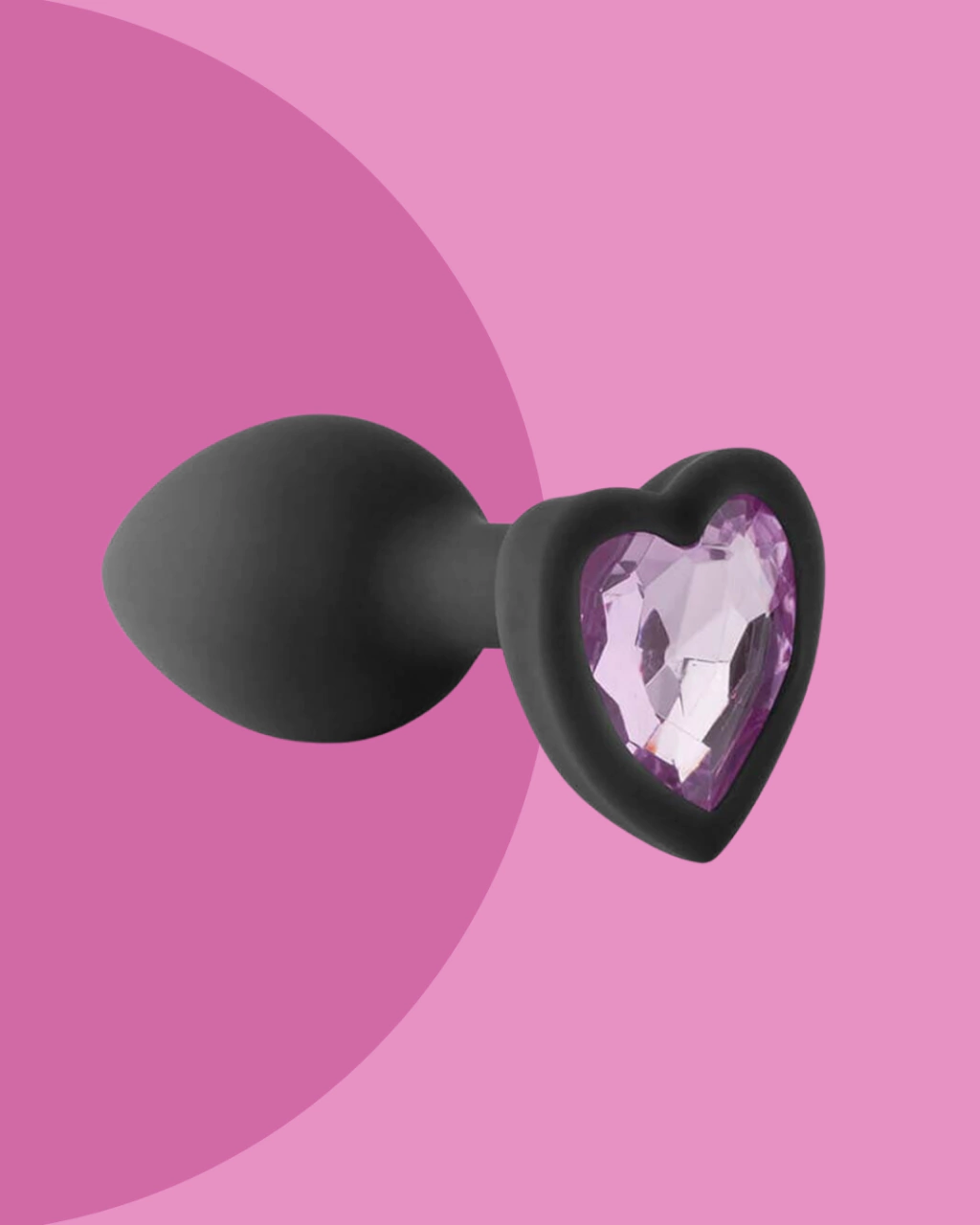 Plug de Silicone Coração