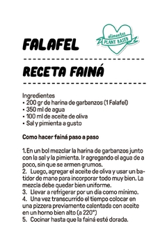 Falafel, Sin tacc - comprar online