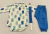 Ajuar 3 piezas + portachupete baby skin - comprar online
